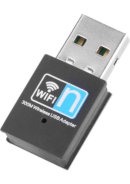 Ac - Wifi 5 2.4 Ghz 300 Mbps Mini USB Wireless Kablosuz Wifi Ap Adaptörü Dongle Wlan Alıcı