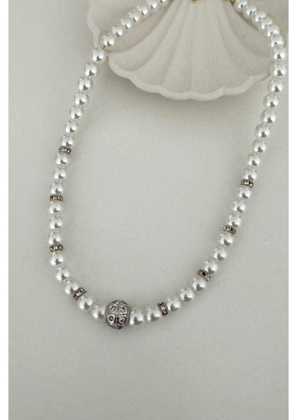 Pearl Silver Kolye