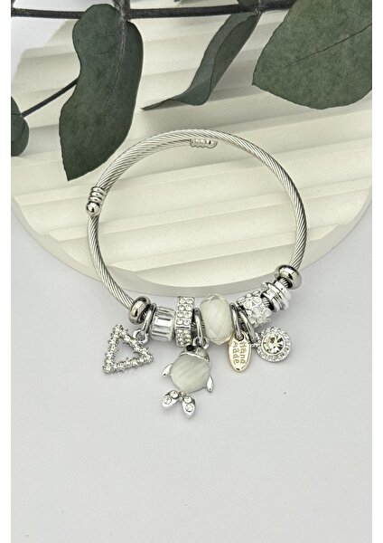 Nuva Atelier Charm Silver Bileklik