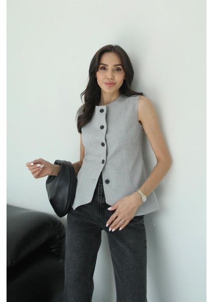 Açık Gri Carine Yelek fiyatları