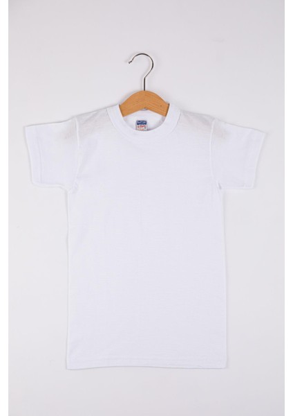 Erkek Çocuk Sıfır Yaka Penye Fanila Atlet 1503 - 12 Adet