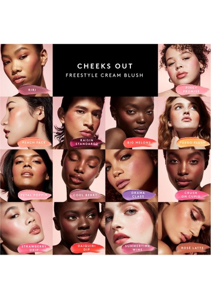 Cheeks Out Freestyle Cream Blush Summertime Wine - Allık