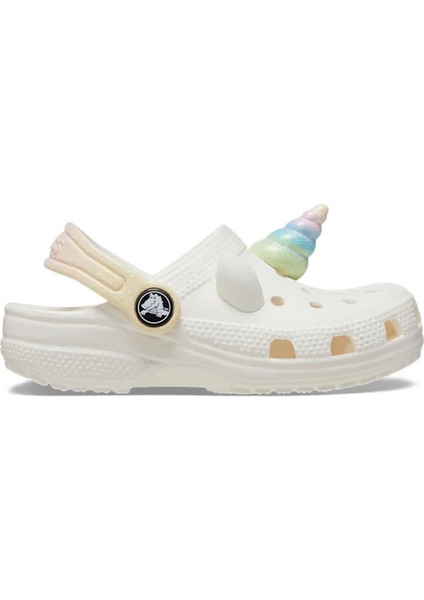 Classic Iam Rainbow Unicorncgt Çocuk Beyaz Clog Terlik 209701-0WV