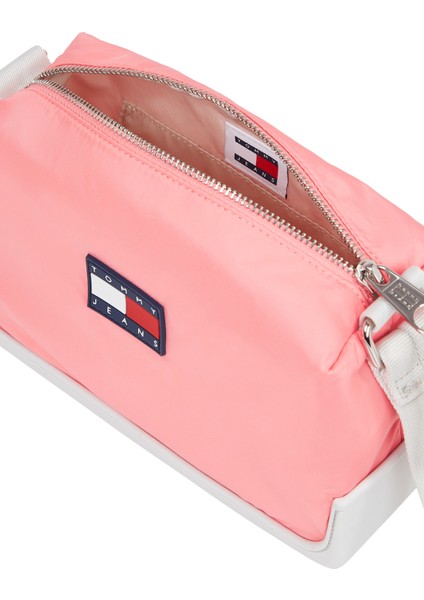 Tommy Hilfiger Pembe Kadın 23X13X8 cm Çapraz Çanta AW0AW15950TIC