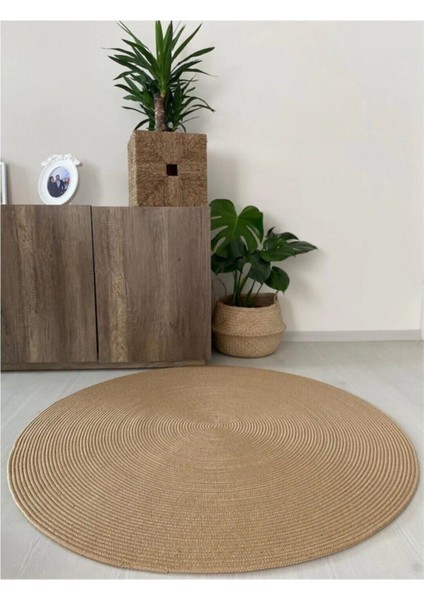 Dekoratif Jüt Hasır El Örgüsü Halı Kilim ( Tüm Ebatlar ) modelleri