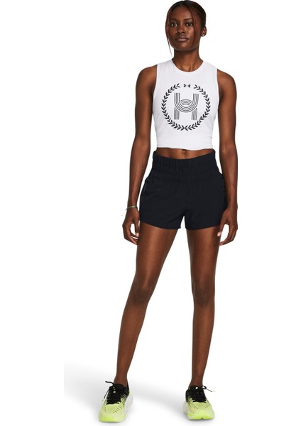 1382962-001 Ua Run Anywhere Shorts Siyah Kadın Oversize Şort