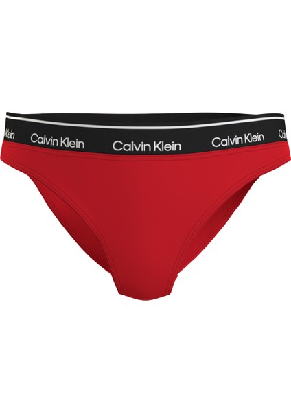 Calvin Klein Kırmızı Kadın Bikini Alt Bıkını KW0KW02428XNE