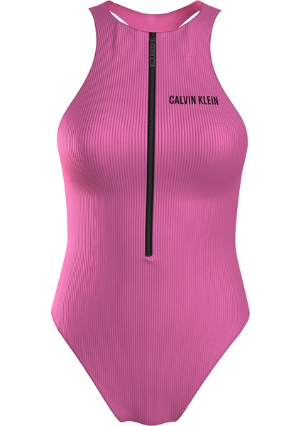 Calvin Klein Pembe Kadın Mayo Racerback One Pıece KW0KW02407TOZ