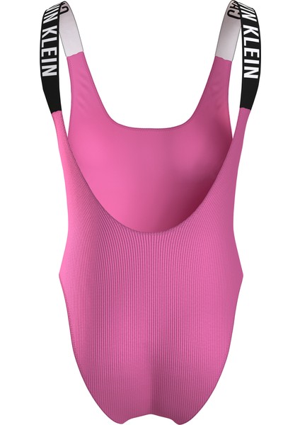 Pembe Kadın Mayo Scoop Back One Pıece KW0KW02393TOZ indirimleri