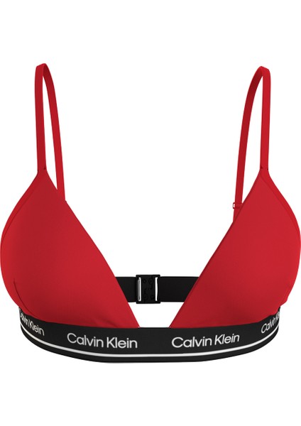 Kırmızı Kadın Bikini Üst Trıangle-Rp KW0KW02424XNE
