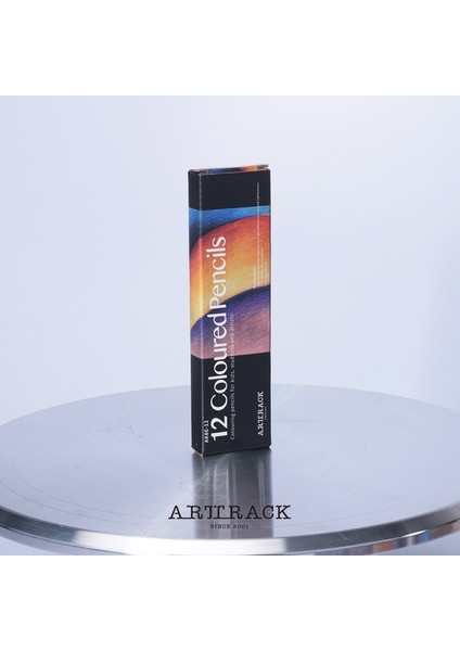 12 Renk Kare Kutu Stili Arttrack Yağ Çizim Kalem Seti Lapices Colores Gökkuşağı Renkli Kalem Sanatçı Okul Malzemeleri Için Profesyonel Lapiz Kalemler (Yurt Dışından)