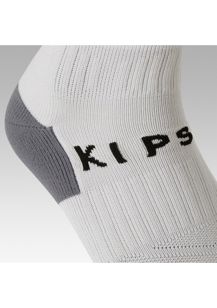 Kipsta Çocuk Futbol Çorabı / Tozluk / Konç - Beyaz - VIRALTO CLUB fırsatları