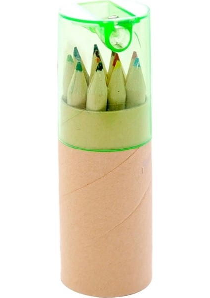 Yeşil Stil 12 Renk Renkli Kalem Seti Çocuklar Için Sanat Çizim Malzemeleri Eskiz Gölgelendirme (Yurt Dışından) indirimleri