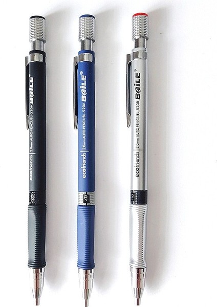 O Tarzı Mekanik Kalem Seti Metal Çizim Otomatik Grafit Kalemler Okul Malzemeleri Kırtasiye Için Kurşun (Yurt Dışından) indirimleri