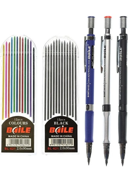 1 Adet Tarzı Çizim Tasarım Boyama Yazmak Için Otomatik Kalem Mekanik Kurşun Kalem Renkli Yedekler Ofis Okul Kırtasiye (Yurt Dışından) fiyatları