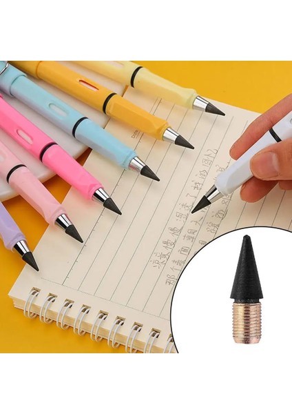 Mavi Kalem Stili Ofis Teknolojisi Sınırsız Yazma Ebedi Kalem Mürekkep Yok Sihirli Kalem Okul Hb Kalem Sanat Kroki Boyama Kawaii Kırtasiye (Yurt Dışından) modelleri