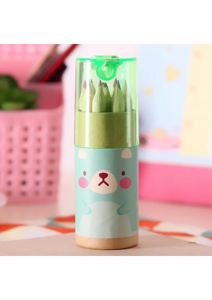 Design 2 Style Çok Sevimli Ayı Kalemtıraş ile Renkli Kalem Kawaii Suluboya Pastel Kalemler Çizim Kırtasiye Okul Malzemeleri Için (Yurt Dışından)