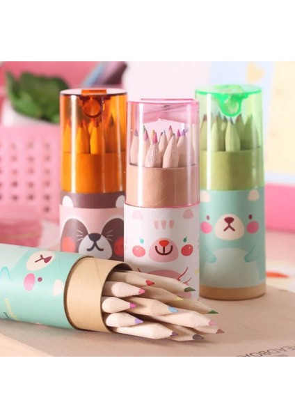 Design 2 Style Çok Sevimli Ayı Kalemtıraş ile Renkli Kalem Kawaii Suluboya Pastel Kalemler Çizim Kırtasiye Okul Malzemeleri Için (Yurt Dışından) fırsatları