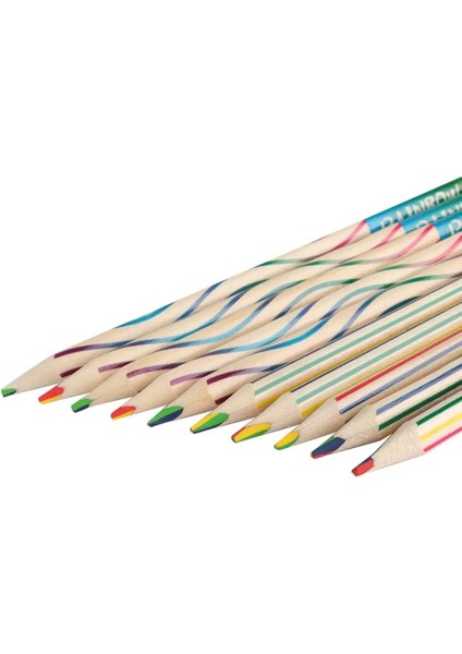 Olorful Pencil Rainbow Color Lead Pencil 4 Mixed Colors Multicolor Student Dıy Graffiti Drawing Pencil For Children Kids (Yurt Dışından) fırsatları