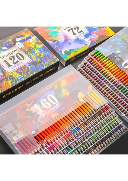 72 Renk Su Stili Brutfuner Renkler Yüksek Li Yağlı Renkli Kalemler Seti Yağ Hb Okul Öğrenci Hediyeleri Için Çizim Sanat Malzemeleri (Yurt Dışından) modelleri