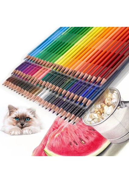 72 Renk Su Stili Brutfuner Renkler Yüksek Li Yağlı Renkli Kalemler Seti Yağ Hb Okul Öğrenci Hediyeleri Için Çizim Sanat Malzemeleri (Yurt Dışından) indirimleri