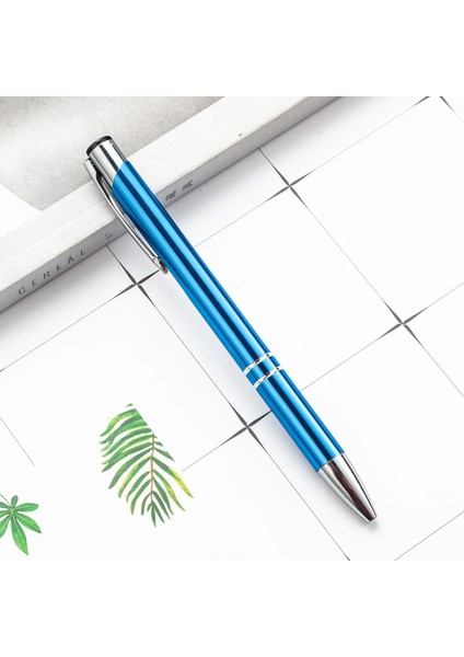 Lavanta Tarzı 1 @# Metal Tükenmez Kalem Döner Cep Boyutunda Kalem Taşınabilir Tükenmez Kalem Küçük Yağ Kalemi Nefis Kısa 1 Adet (Yurt Dışından)