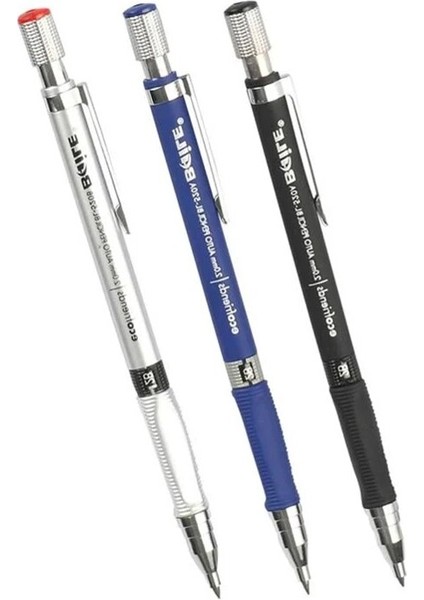 Q Stili Echanical Kalem Seti 2b Otomatik Kalemler ile Graycolorful Kalem Kurşun Çizim Yazma Araçları Kırtasiye Için (Yurt Dışından) fırsatları