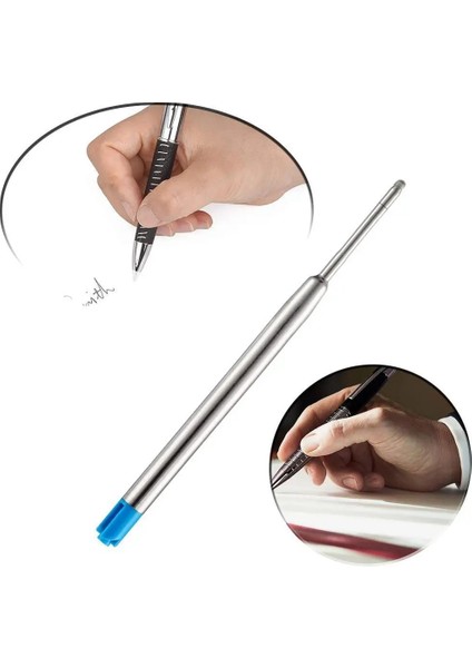 Siyah Stil 5 Adet Balck Mavi Metal Kalem Değiştirme Parker Tarzı Metal Tükenmez Kalem Yedekler Için Fit (Yurt Dışından) modelleri