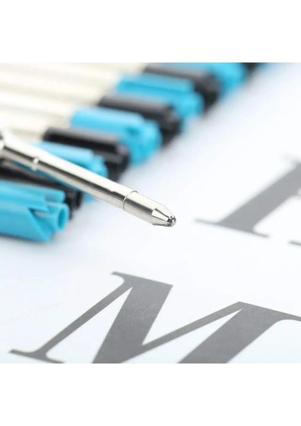 Siyah Stil 5 Adet Balck Mavi Metal Kalem Değiştirme Parker Tarzı Metal Tükenmez Kalem Yedekler Için Fit (Yurt Dışından) fırsatları