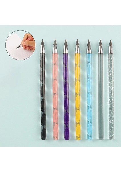 Pembe Tarzı Sınırsız Yazma Plastik Kalem Hiçbir Mürekkep Kalem Yeni Teknoloji Kalemler Yazmak Için Sanat Kroki Boyama Aracı Çocuklar Yenilik Hediyeler (Yurt Dışından) fırsatları