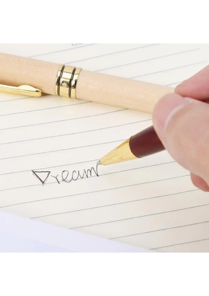 Beyaz Stil 100% Yeni ve Li El Yapımı Büküm Ahşap Tükenmez Kalem Okul Öğrencisi Kırtasiye Ofis Yazma Aracı (Yurt Dışından) fırsatları