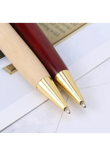 Beyaz Stil 100% Yeni ve Li El Yapımı Büküm Ahşap Tükenmez Kalem Okul Öğrencisi Kırtasiye Ofis Yazma Aracı (Yurt Dışından) indirimleri