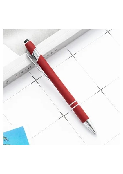 Kırmızı Şarap Tarzı Tükenmez Petylus Çizim Tablet Kalem Kapasitif Ekran Dokunmatik Kalem Okul Ofis Yazma Kırtasiye (Yurt Dışından)