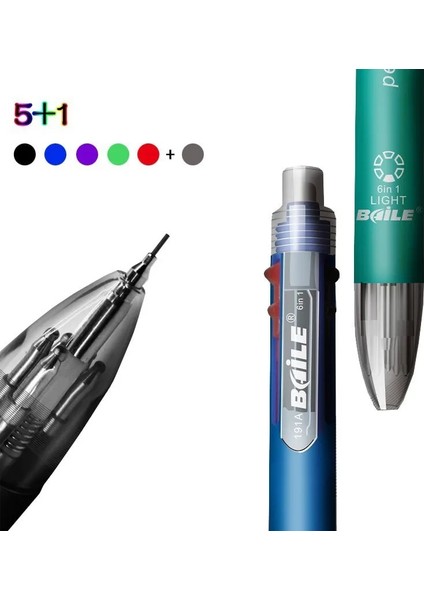 Mavi Stil Çok Renkli Tükenmez Peolors Tükenmez Kalem Okul Ofis Yazma Kırtasiye Için Silgili 1 Otomatik Kalem (Yurt Dışından) modelleri