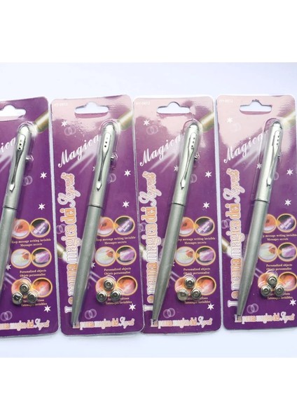 Paket Stili Olmadan Mürekkep Gizli Kalem LED Uv Işık Tükenmez Kalem Hediyeler Için Görünmez Yaratıcı Sihirli Yenilik Öğesi Okul Ofis Malzemeleri (Yurt Dışından) modelleri