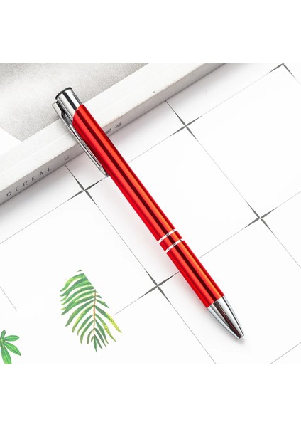 Açık Yeşil Tarzı 1 @# Metal Tükenmez Kalem Döner Cep Boyutunda Kalem Taşınabilir Tükenmez Kalem Küçük Yağ Kalemi Nefis Kısa 1 Adet (Yurt Dışından)