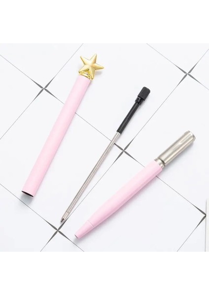 F Stili Siyah 1 Parça Lytwtw'nin Kırtasiye Okul Malzemeleri Yaratıcı Yıldız Çok Renkli Tükenmez Kalem Iş Metal Ofis Kalemleri (Yurt Dışından) indirimleri