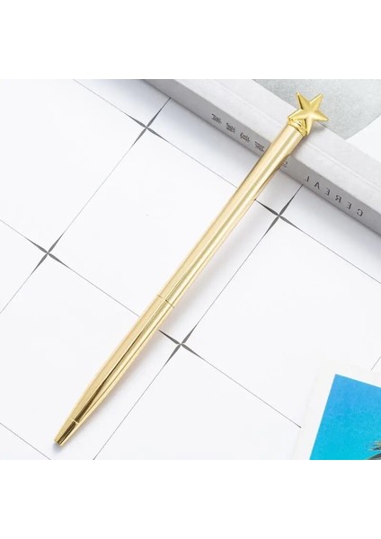 G Tarzı Siyah 1 Parça Lytwtw'nin Kırtasiye Okul Malzemeleri Yaratıcı Yıldız Çok Renkli Tükenmez Kalem Iş Metal Ofis Kalemleri (Yurt Dışından)