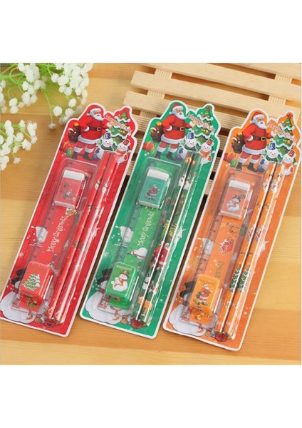 1 Takım C Tarzı Et Kawaii Kırtasiye Seti Kalemtıraş Silgi Cetvel Setleri Çocuklar Için Noel Hediyesi Okul Ofis Yazma Malzemeleri (Yurt Dışından) modelleri