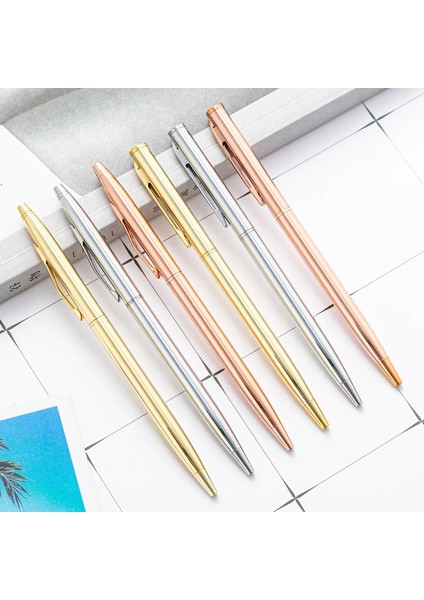 F Stili Siyah 1 Adet Lytwtw'nin Yaratıcı Tükenmez Kalem Iş Metal Ofis Aksesuarları Döndür Peool Kırtasiye Ofis Malzemeleri (Yurt Dışından) fiyatları