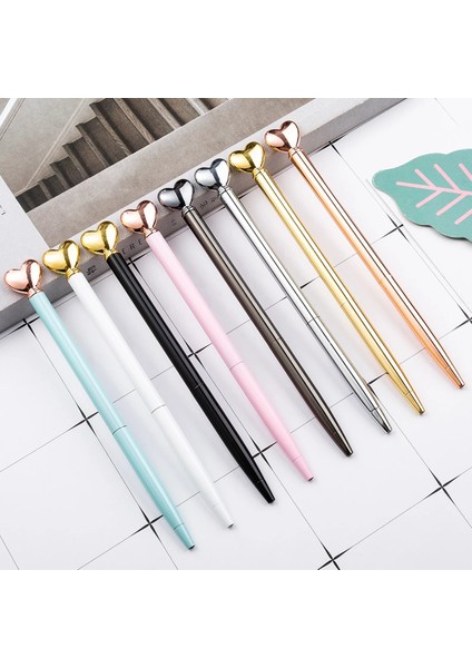 C Stili Siyah Ellen Brook Reative Çok Renkli Tükenmez Kalem Iş Metal Kalp Ofis Peool Kırtasiye Ofis Malzemeleri (Yurt Dışından) fiyatları