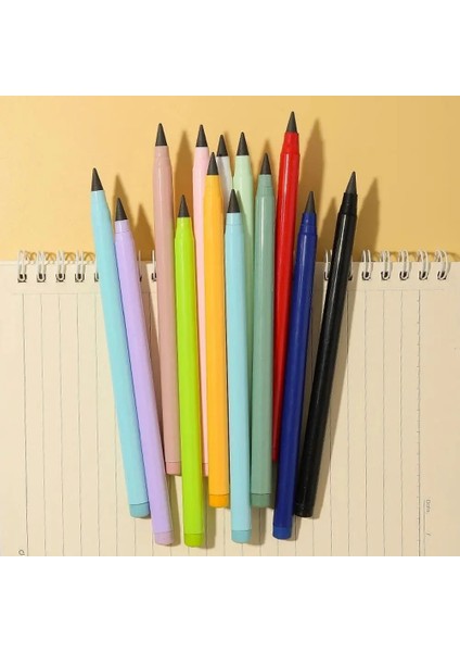 Mor Tarzı Silgi ile Kalem Ipuçları Yazma Boyama Kırtasiye Malzemeleri Sınırsız Yazma Kalem Ebedi Kalem Mürekkep Yok Kroki Aracı (Yurt Dışından) modelleri