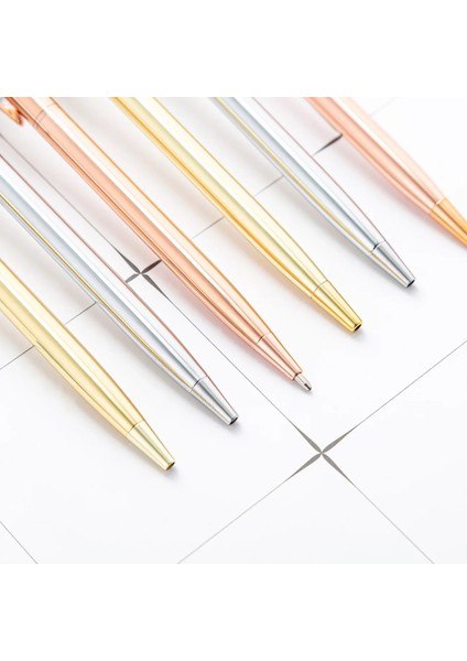 D Stili Siyah 1 Adet Lytwtw'nin Yaratıcı Tükenmez Kalem Iş Metal Ofis Aksesuarları Döndür Peool Kırtasiye Ofis Malzemeleri (Yurt Dışından) fırsatları