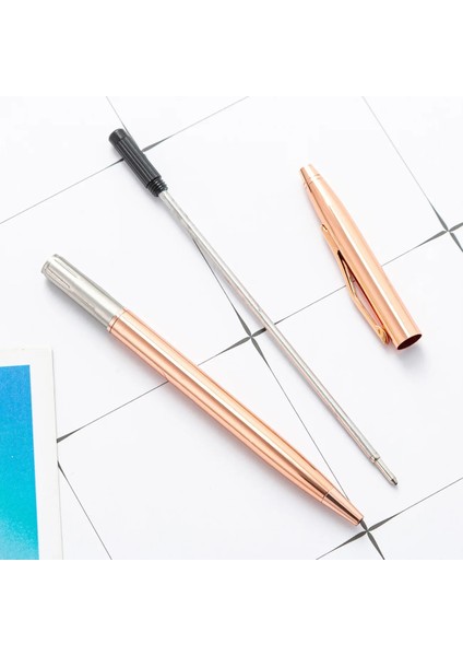 D Stili Siyah 1 Adet Lytwtw'nin Yaratıcı Tükenmez Kalem Iş Metal Ofis Aksesuarları Döndür Peool Kırtasiye Ofis Malzemeleri (Yurt Dışından) indirimleri