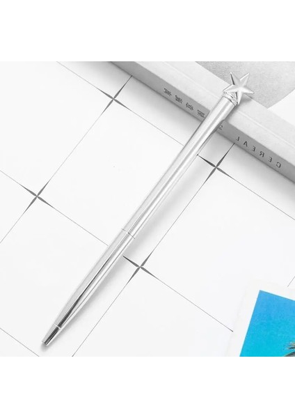 H Tarzı Siyah 1 Parça Lytwtw'nin Kırtasiye Okul Malzemeleri Yaratıcı Yıldız Çok Renkli Tükenmez Kalem Iş Metal Ofis Kalemleri (Yurt Dışından)