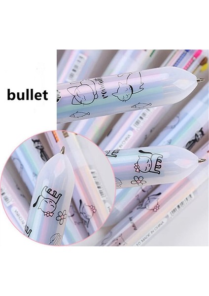 A5 Stili Çok Renkli Sequ Renkli Tükenmez Kalem Sevimli Yağlı Kalem Basmak Için Değiştirilebilir Karikatür Kalem Öğrenci Yazma Kalemi Çocuklar Kalem Ödülleri Okul Malzemeleri (Yurt Dışından) fırsatları