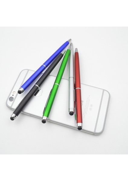 No.10 Tarzı Yeşil Tükenmez Kalem Özgünlük Metal Dokunmatik Kalem Dokunmatik Ekran Stylus Tablet Akıllı Telefon Kapasitör Stylus Siyah Mürekkep Dolum (Yurt Dışından) fiyatları