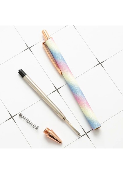 Parlak Gümüş Tarzı 1 Parça Yüksek Li Parlak Rulo Tükenmez Kalem Lüks Sevimli Düğün Gül Altın Metal Kırtasiye Okul Ofis Arzı G (Yurt Dışından) modelleri