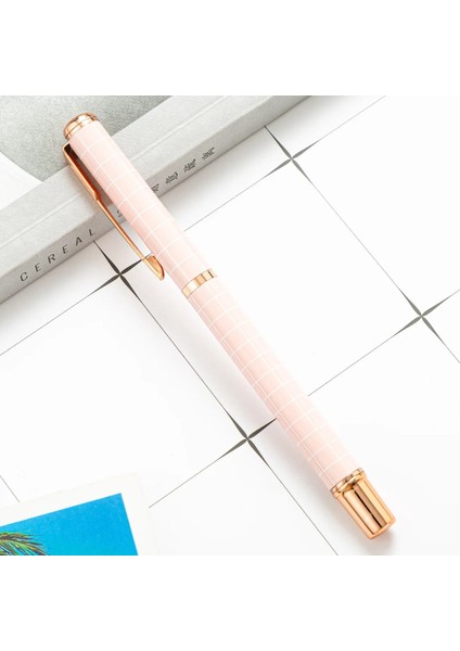 Fenxiantiao Tarzı Siyah 1 Parça Kırtasiye Lytwtw'nin Ofis Okul Malzemeleri Şerit Nokta Lüks Rulo Tükenmez Kalem Metal Rollerball Yüksek (Yurt Dışından)