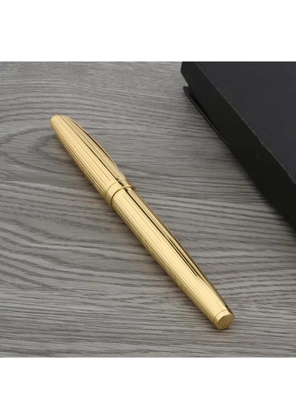 Siyah Stil Siyah Klasik Yazma Altın Metal Tükenmez Kalem Kırtasiye Öğrenci Ofisi Okul Malzemeleri (Yurt Dışından) fırsatları